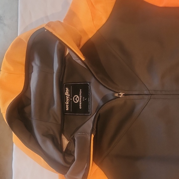 Overwatch Jacket - Orange and Gray - Picture 2 of 7